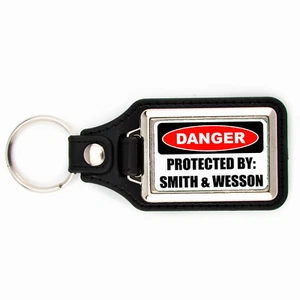 SMITH AND WESSON KEYCHAIN KEY CHAIN RING 2ND AMENDMENT  - Bild 1 von 2