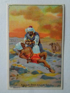 CHROMO IMAGE CHOCOLAT KALUM BEK SAUVE SAID SERIE 5441 :2 - Foto 1 di 2