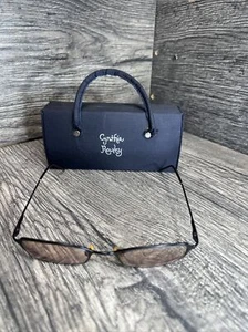 Cynthia Rowley Eyeglass Frames Full Dark Bronze With Case - Picture 1 of 10