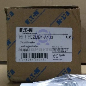 NEW EATON Moeller Circuit breaker air switch LZMB1-A100 1pcs - Picture 1 of 1