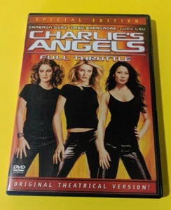 Charlie's Angels: Full Throttle (DVD, 2003, Special & Full Screen Editions)  - Imagen 1 de 4
