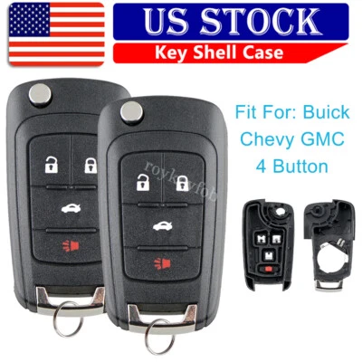 2 сменных брелока для дистанционного управления корпусом для Chevrolet Impala 2014 2015 2016 годов выпуска - Изображение 1 из 4