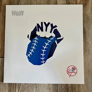 The Rolling Stones Hackney Diamonds New York Yankees Vinyl LP Ltd Ed - Picture 1 of 3