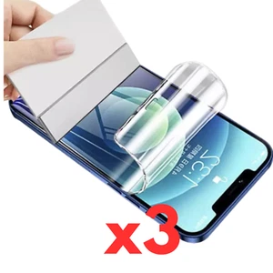 Hydrogel Displayschutzfolie Full Set 3 Folien für iPhone 16 PRO MAX - Bild 1 von 9