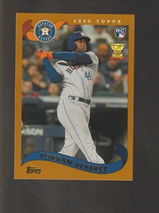 2020 TOPPS ARCHIVES YORDAN ALVAREZ ROOKIE CARD # 222 - Picture 1 of 1