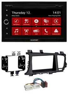 Blaupunkt MP3 DVD Bluetooth DAB 2DIN USB Autoradio für Kia Optima (ab 2012) - Bild 1 von 8