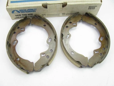 Zapatas de freno traseras REMAN Beck Arnley 081-2800 87-89 Mazda 323 Mercury Tracer Foto 1 de 3