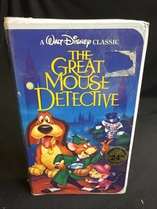 The Great Mouse Detective Walt Disney Classic VHS, Black Diamond - Picture 1 of 5