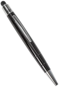 Wedo 26115001 Touchpen Mini 2-in-1 (leitfähiger Eingabestift, 10 cm) schwarz - Zdjęcie 1 z 6