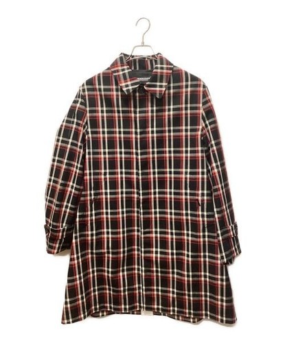 UNDERCOVER Trench Cappotto Uomo Nero Classico Usatopalla