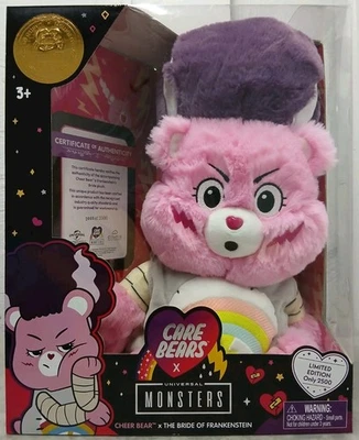 Care Bears Monsters  ~The Bride Of Frankenstein Cheer Bear Plush ~ Brand New.  - image 1 of 4