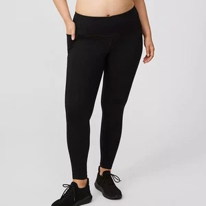 Torrid Active schwarze Leggings mit Taschen 4-Wege-Stretch Übergröße Damen 6X - Bild 1 von 5