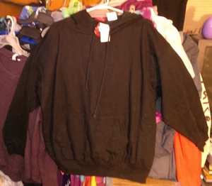 NUEVO CON ETIQUETAS SUDADERA CON CAPUCHA NEGRA LISA CVS 7 ROPA TALLA XL - Imagen 1 de 1