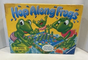 Ravensburger Hop Along Frogs Rare 90’s Game Matching Teamwork Preschool - Picture 1 of 8