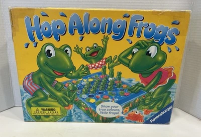 Ravensburger Hop Along Frogs Rare 90’s Game Matching Teamwork Preschool - Image 1 of 4