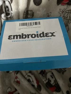 Embroidex 40 Spools Polyester Embroidery Threads. - Image 1 of 3