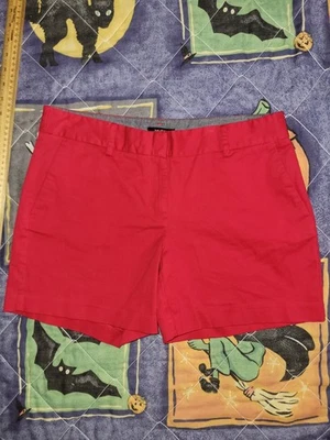 Nautica Mujer Rojo Chino Shorts Talla 8 Foto 1 de 4