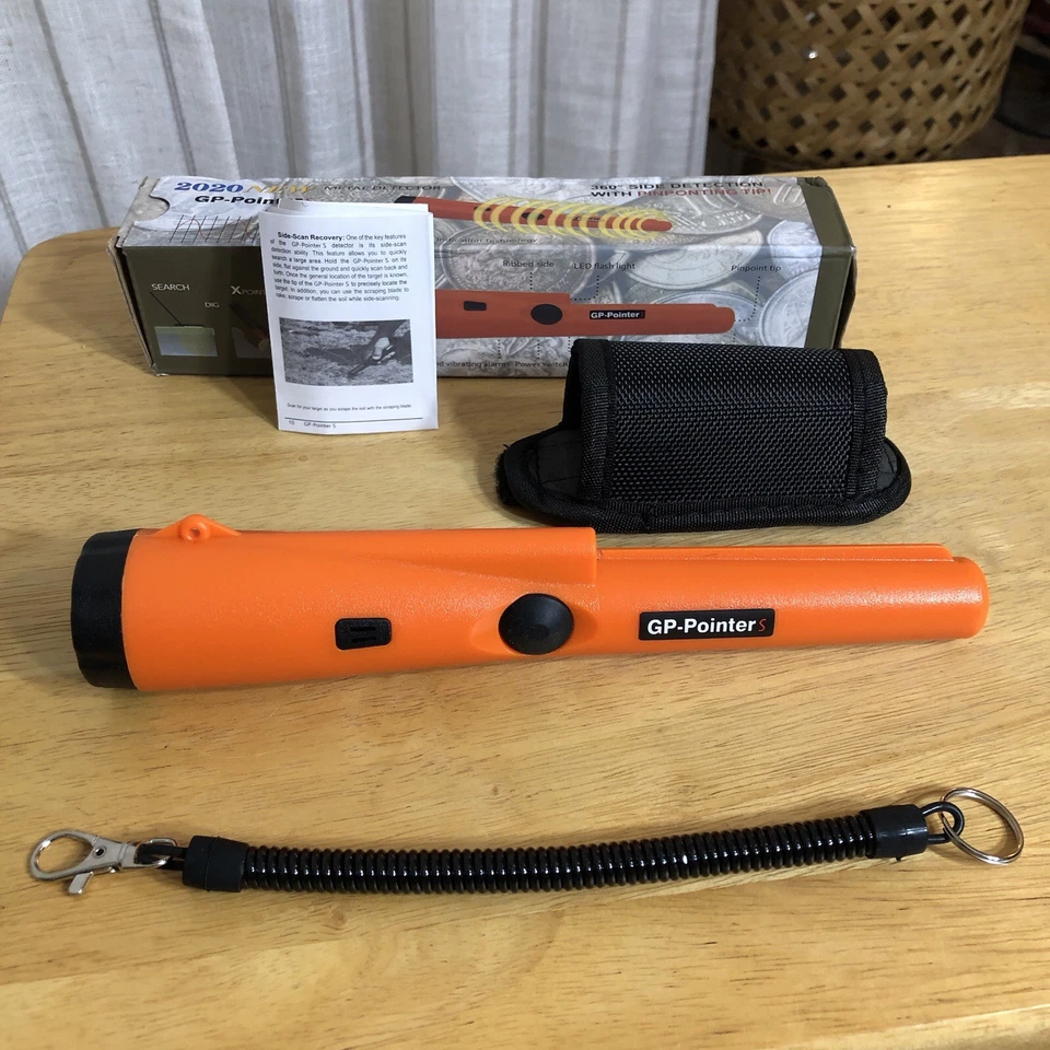 GP Pointer Handheld Metal Detector Water Proof Pin Pointer With Strap And Cover - Image 1 of 4