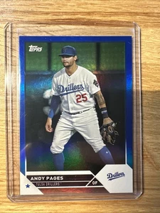 2023 Topps Pro Debut #PD-99 Blue Foil Andy Pages /150 Dodgers - Picture 1 of 2
