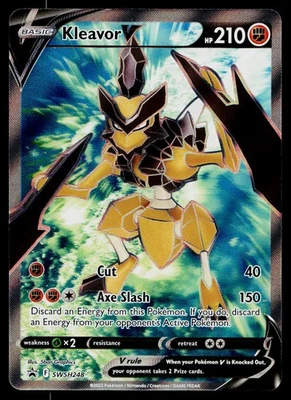 Kleavor V (Full Art) SWSH248 SWSH: Sword & Shield Promo Cards Promo - Image 1 of 2