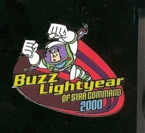 LE OLD Disney Pin 100 Years of Dreams #48 Toy Story Buzz Lightyear Star Command - Foto 1 di 2