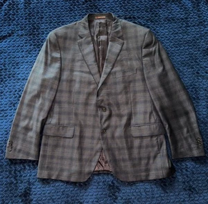 Peter Millar Mens 2 Button Blazer Jacket Wool Long Sleeve Size 46 - Picture 1 of 10