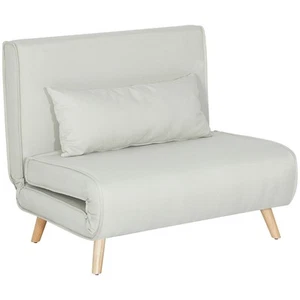 Einzelsofa Sofabett Klappsofa verstellbar Rückenlehne nordisch skandinavisch - Bild 1 von 10