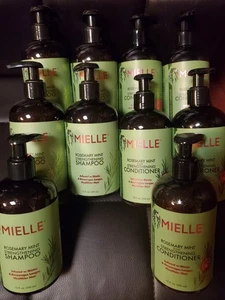 Mielle Organics Rosemary Mint Strengthening Shampoo and Conditioner 5 Sets - Picture 1 of 1