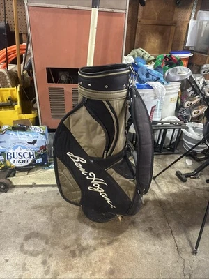 Bolsa de golf Ben Hogan vintage de cuero Foto 1 de 3