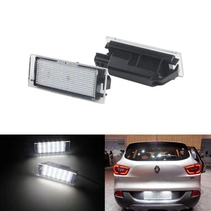 2X LED KENNZEICHENLEUCHTE FÜR RENAULT CLIO MK III MK IV 2006+ ESPACE MK IV 2005+ - Bild 1 von 12