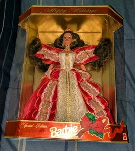 1997 Happy Holidays Special Edition Barbie Puppe Mattel 17832 Neu Sealed In Box - Bild 1 von 2