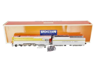 Lionel 6-18043 O Chesapeake & Ohio Streamlined Hudson & Tender #490 with RSII EX - Image 1 of 4