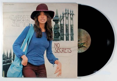 Carly Simon - No Secrets (1972) Vinyl LP • You're So Vain, The Right Thing to Do - Image 1 of 2