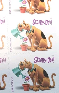 Forever Scooby-Doo  Postage Stamps Sheet Of 12 New Mint Unhinged 2018-US - Picture 1 of 7