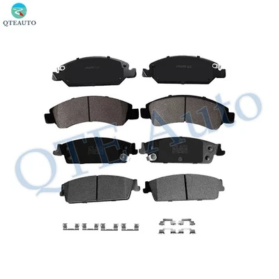 Set of 8 Front-Rear Ceramic Brake Pad Kit For 2014 Chevrolet Tahoe - Image 1 of 4