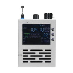 TEF6686 Full Band Radio FM/MW/SW/HF/LW Radio Receiver with 3.2" LCD Metal Case - Afbeelding 1 van 1