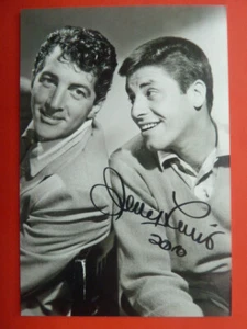 -ö- Jerry Lewis † 2017 (USA) - Foto autografata - Foto 1 di 1