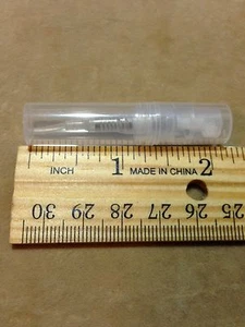 5 Micro Mini Perfume Atomizers 2 ml Plastic Spray Bottles BPA free PPL - Picture 1 of 2