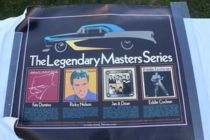 LEGENDARY MASTERS SERIES - UNITED ARTISTS RECORDS POSTER JAN DEAN, COCHRAN,... - Picture 1 of 5