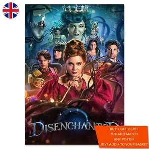 Disenchanted Poster A5 A4 A3 A2 A1 Maxi Wall Art Disney - 2169 - Picture 1 of 2