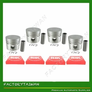 Piston + Ring Kit Set STD 82mm for Kubota V1702 (100% Taiwan Made) X 4 PCS - Picture 1 of 11