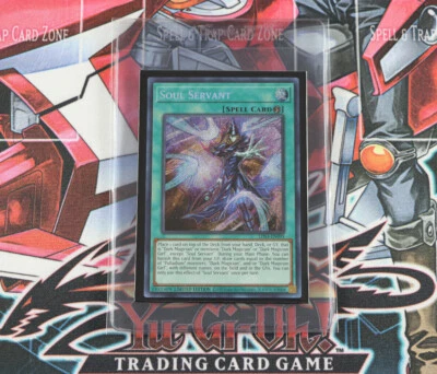 Yugioh Spell Card Soul Servant LDS3-EN095 Limited Edition Secret Rare  - Image 1 of 2