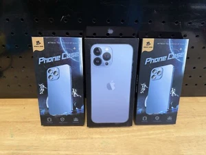 Blue 6.7" Apple iPhone 13 Pro Max / 128GB / Unlocked / Model MLKP3LL/A - Afbeelding 1 van 13