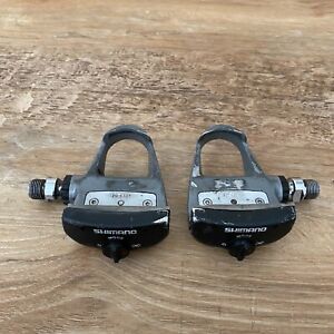 Vintage LOOK System Shimano 600 Ultegra PD-6402 Clipless 6400 Pedals Grey