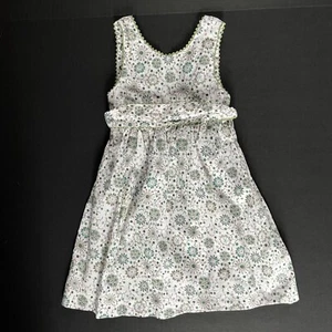 Designer Elephantito Whimsical Floral Sun Dress Size 2T Girls Cotton - Picture 1 of 9