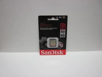 Sandisk 32G extreme U1 4K B700 HD SD card for Nikon DL24-500 DL18-50 B600 B500 - Image 1 of 3