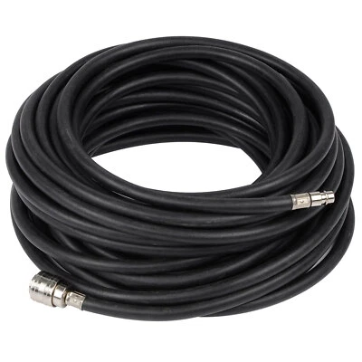 POWERPLUS Tubo aria compressa in gomma 15m lunghezza 5x12mm giunti aria compressa