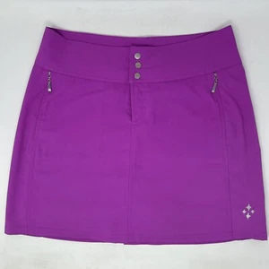 Jofit Signature Skort Golf Tennis Violet Women’s SZ 2, 3 Button, 4 pocket-(1283) - Picture 1 of 12