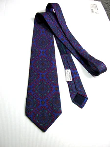 E'... GUIDO TONELLO NUOVA NEW Vintage 80  SETA SILK MADE IN ITALY ORIGINALE - Picture 1 of 4