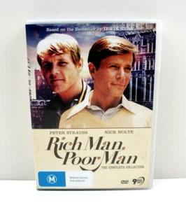 Rich Man Poor Man The Complete Collection DVD 9 Disc Set Region 4 - Free Postage - Picture 1 of 9